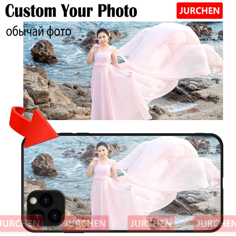 JURCHEN пользовательский чехол для телефона iPhone 12 Mini 11 Pro Max SE 2020 8 7 6 5 Plus под заказ X XR XS