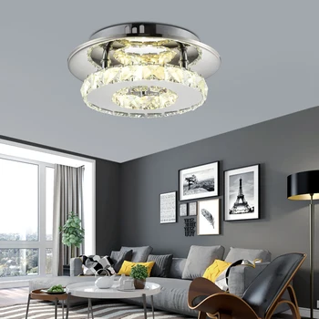 

Artpad Modern K9 Crystal LED Ceiling Lights Living Room Bedroom Home Decoration Indoor Surface Mounted Ceiling Light Luminaire