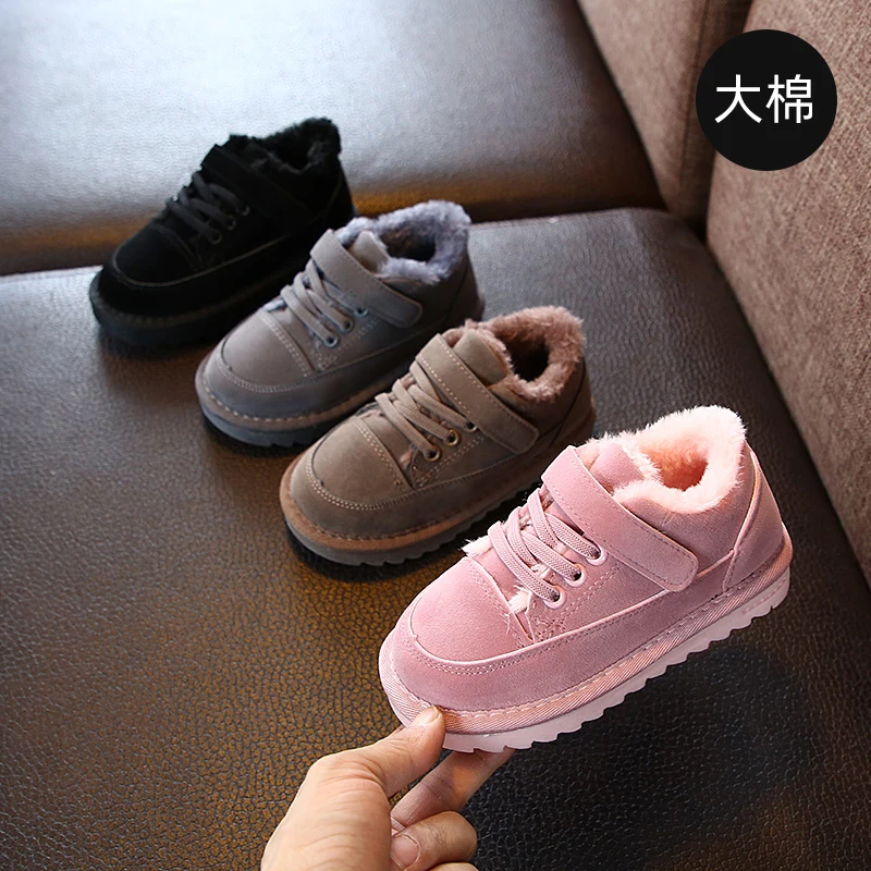 

children's Martin boots autumn candy colour short boots retro low heel student boots