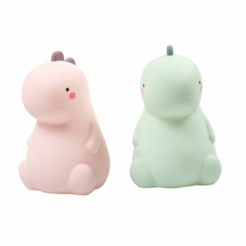 

Cartoon Dinosaur Night Light Touch Sensor USB Lamp for Children Kids Boys Girls