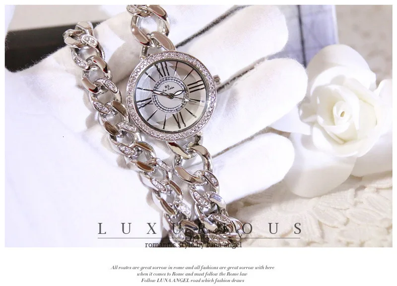 Новинка, кварцевые часы,, высокое качество, модный ювелирный браслет, водонепроницаемые, нержавеющая сталь, женские часы, Relogio Feminino