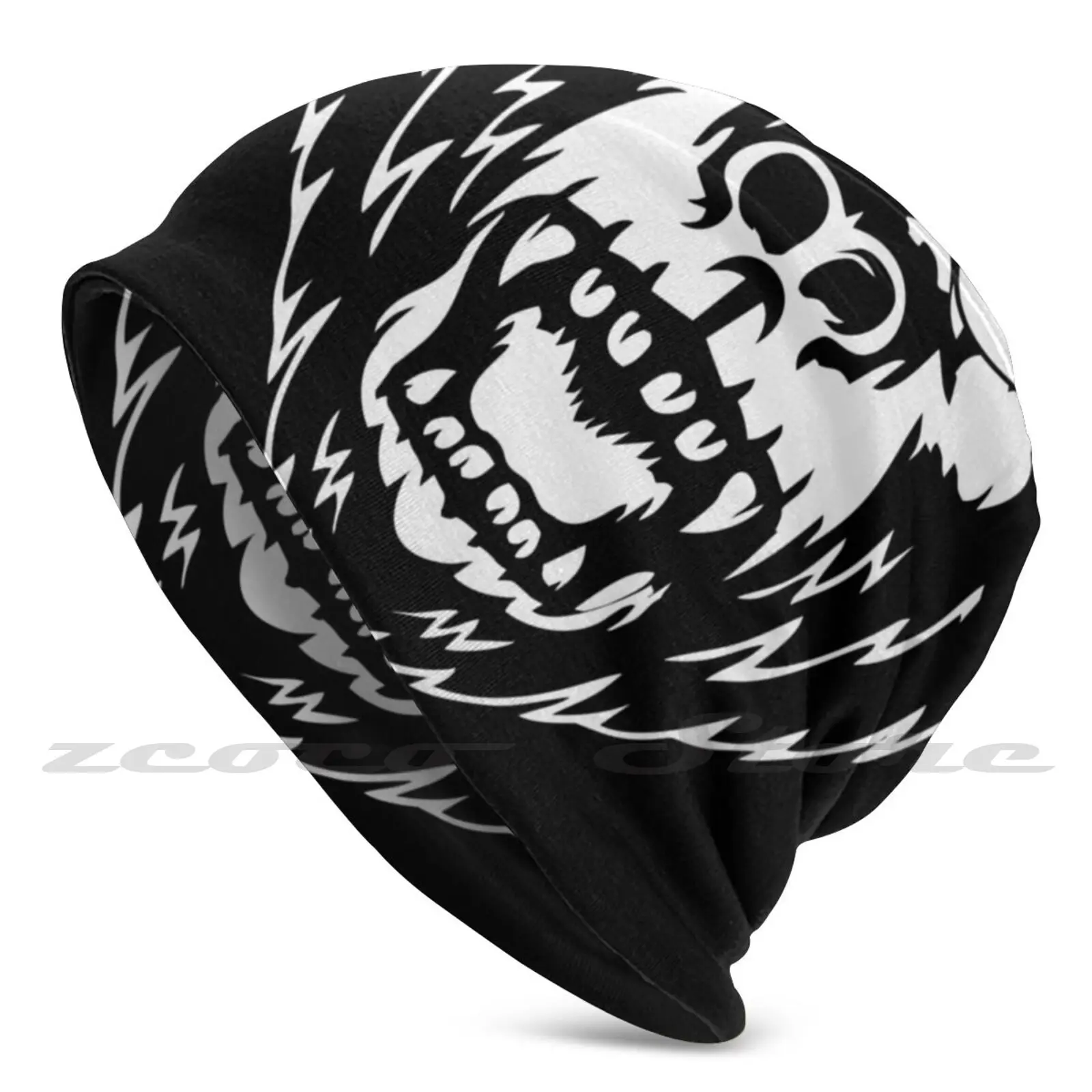 Gorilla Face Knit Hat Elastico Morbido Modello Personalizzato Regalo Cap Gorilla Monkey Face Animal Ape Wild Nature Head Primate