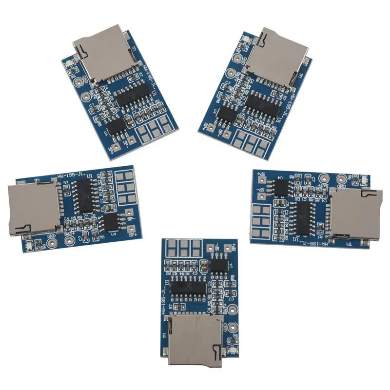 5 шт. GPD2846A TF карта MP3 декодер плата 2 Вт модуль усилителя для Arduino|MP3-плееры| |