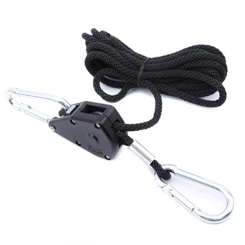 

Reinforced Metal Inner Gear Garden Hook Tool Adjustable Heavy Rope Ratchet Hanger