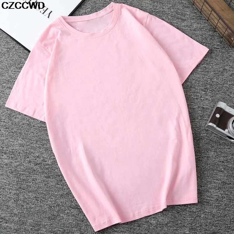 Mother's Day Gift Summer Casual Women T-shirts Ulzzang Streetwear Kawaii Print Tshirt Korean Tops Harajuku Short Sleeve T Shirt