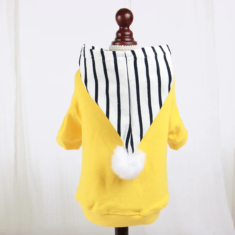 Yellow XS-3XL Одежда для собак, толстовка с капюшоном, пальто, мягкая флисовая теплая одежда для щенков, толстовка, зимняя одежда для собак, маленькие собаки, питомцы, пальто - Цвет: Yellow