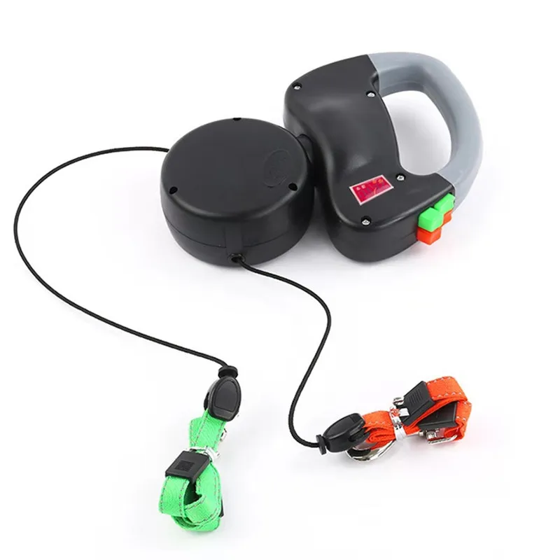 

Two Dog Pet Leash Nylon 3M Automatic Retractable Dual Cat Pet Extending Training Leash Walk Run Show Leads For Small Medium Dog
