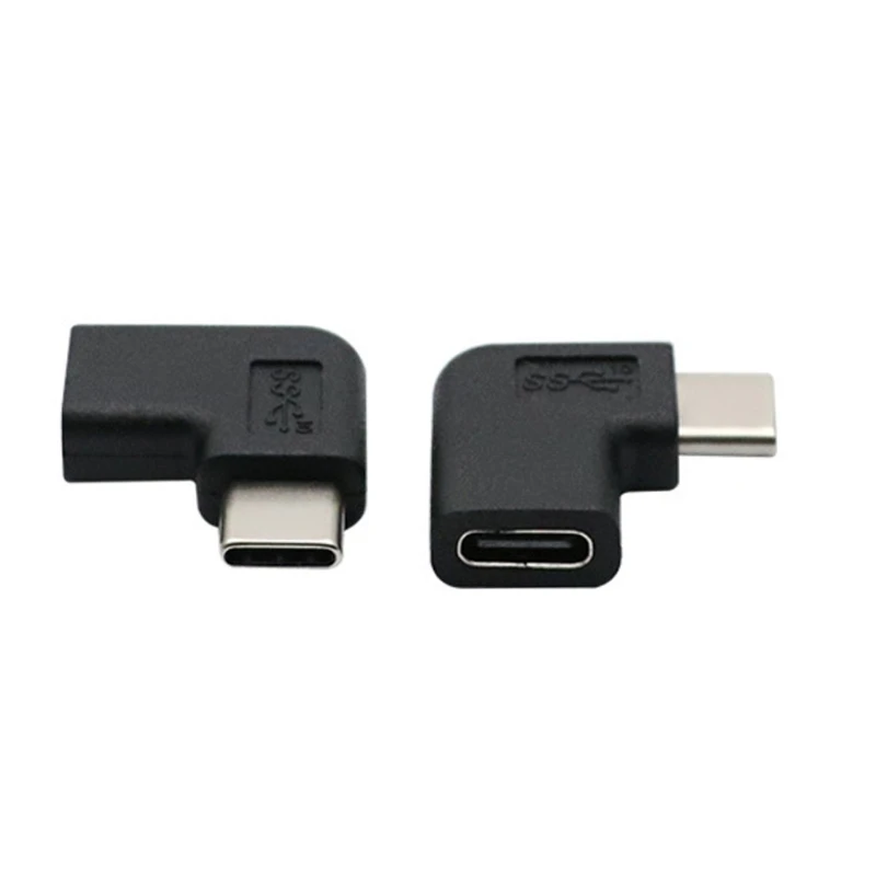 MISYNLON 90 Degree USB To USB C Adapter, Right Angle USB C...