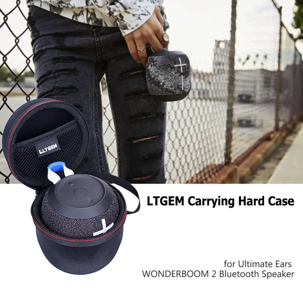 LTGEM Waterproof EVA Hard Case for UItimate Ears WONDERBOOM 2 Bluetooth Speaker