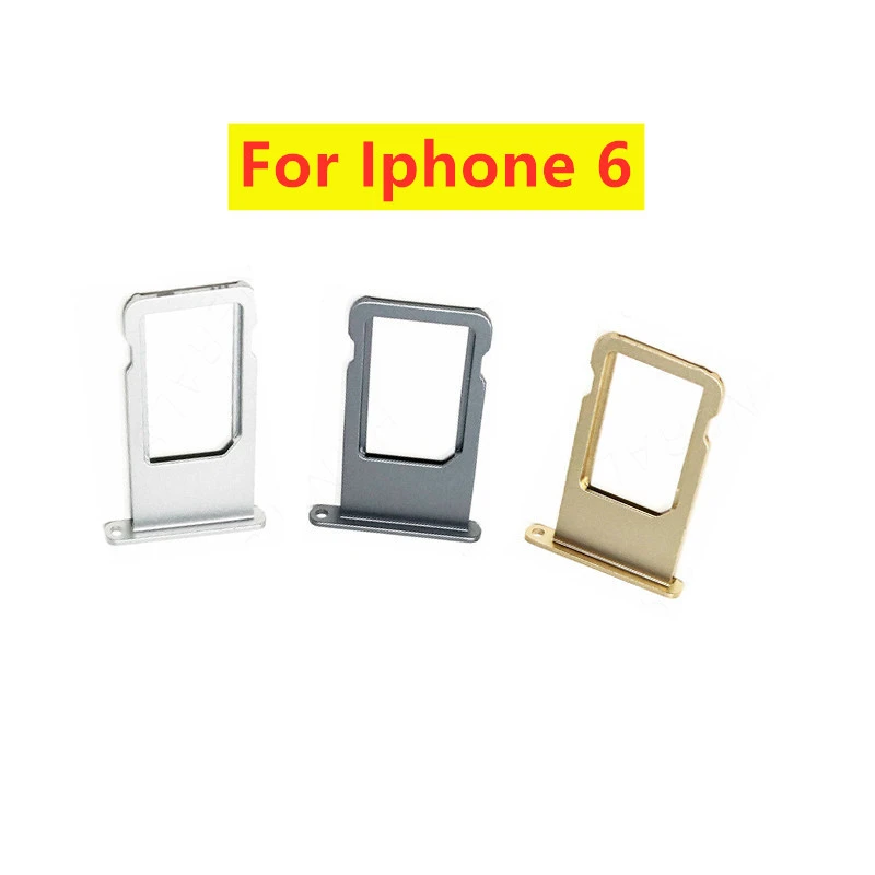 Nano Sim Card Tray Adapter Slot Holder Replacement For Iphone 6 6 Plus Socket Holder Metal Module Eject Pin For Iphone 6 Plus Sim Card Adapters Aliexpress