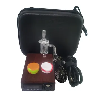 

Best 25mm Quartz Banger E Nail Enail Kits PID Temperature Controller Electric Dab Nail Box 14/18mm Male Joint with Coil Heater