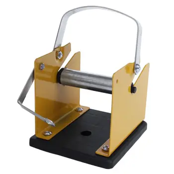 

Yellow Black Metal Solder Wire Stand Holder Support