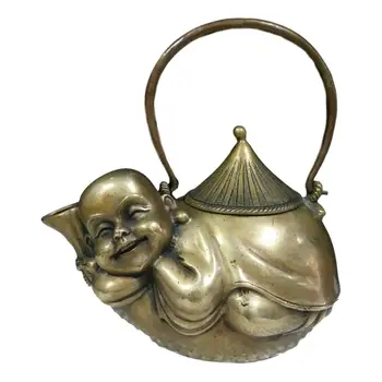

LaoJunLu A Gilt Bronze Gilt Xuande Of The Ming Dynasty, A Piece Of "Fuwa Tiliang" Imitation antique bronze masterpiece