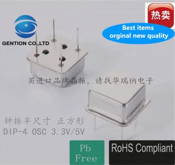 

10pcs 100% orginal new Square 2.4576M 2.4576MHZ straight plug 4 feet DIP-4 Zhong Zhen active crystal 3.3v 5V