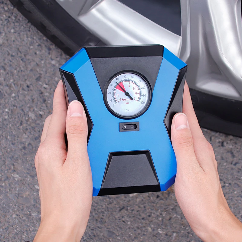 

Tyre Tire Inflator Car Air Compressor Electric Pump Portable Auto 12V DC 100PSI
