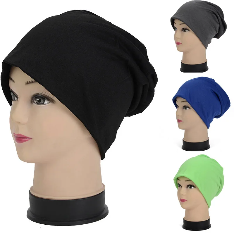 

Spring Women Men Unisex Knitted Winter Cap Casual Beanies Solid Color Hip-hop Snap Slouch Skullies Bonnet beanie Hat Gorro