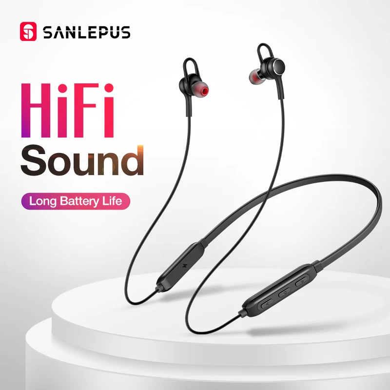 Беспроводные спортивные наушники SANLEPUS D02 Bluetooth 5 0 гарнитура для режима свободные