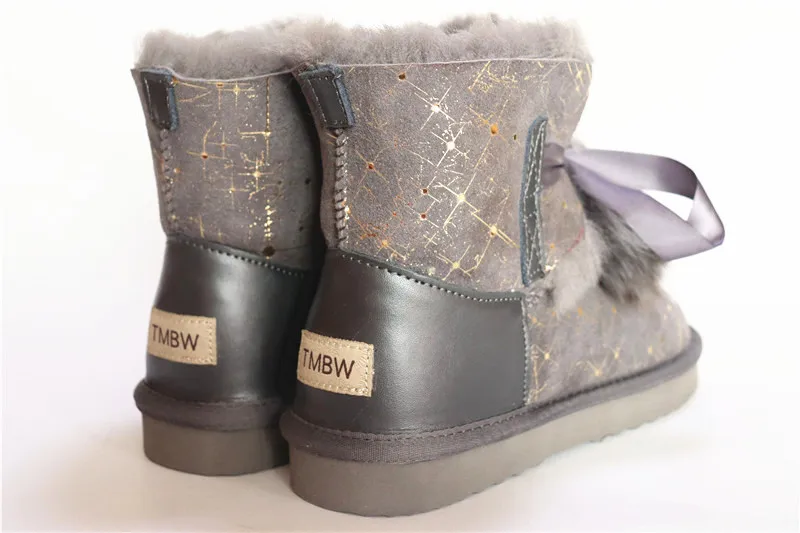 Обувь из натуральной овечьей кожи; коллекция года; женские зимние ботинки; натуральная шерсть; Натуральная овечья кожа; натуральный мех; нескользящие женские ботинки