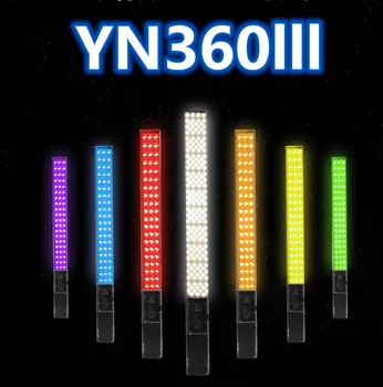 

YONGNUO YN360 III YN360III Handheld LED Video Light Touch Adjusting Bi-colo 3200k to 5500k RGB Color Temperature with Remote