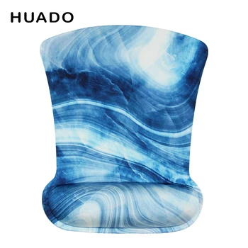 

Beautiful Mouse Pad with Wrist Rest Soft Comfortable Anti Slip Rubber Base Mouse Mat for PC Computer Office