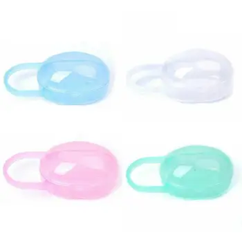 

Portable Pacifier Box Solid Pacifier Storage Infant Baby Box Travel Tools Cradle Accessories Case Storage Feeding Holder Ni U3C0