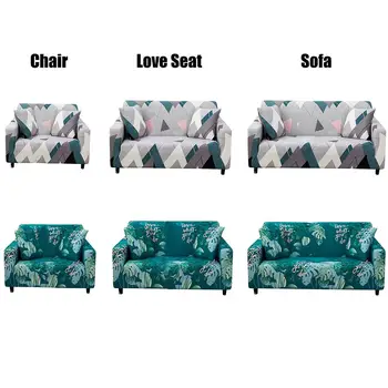 

Sofa Covers Stretch Sofa Slipcover Nonslip Sofa Couch Furniture Cover with Pillowcase Protector for 1-Seat/2-Seat/3-Seat Sofas