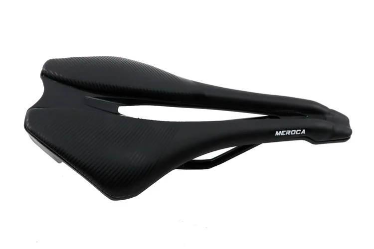 Black Road Bicycle Cushion Comfortable MTB Mountain Bike Hollow Big Butt Seat Short Nose Cushion Saddle