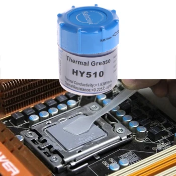 

1PC 10G HY510 Thermal Grease Compound Silicone CPU Heat Sink Cooling Paste Gray
