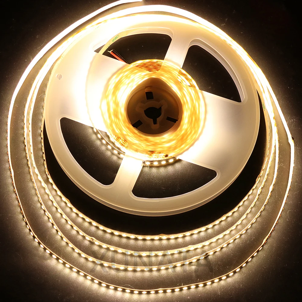 12V 24V LED Strip Lights 5M 2835 Flexible LED Tape Hf134489038764efcba6388914a5bf5d20