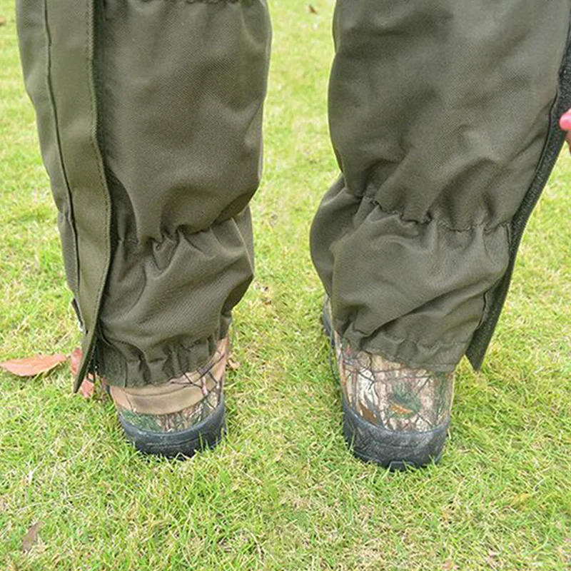 Tactical Waterproof Leg Gaiters For Hunting Climbing Hikking Snow Gaiters Legging Boots Shoes Cover Leg Sleeve Sports