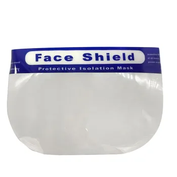 

50PC Anti-Splash Transparent Mask Full Face Protection Anti-Spray Mist Shield Transparent Protective Face Shield Mask