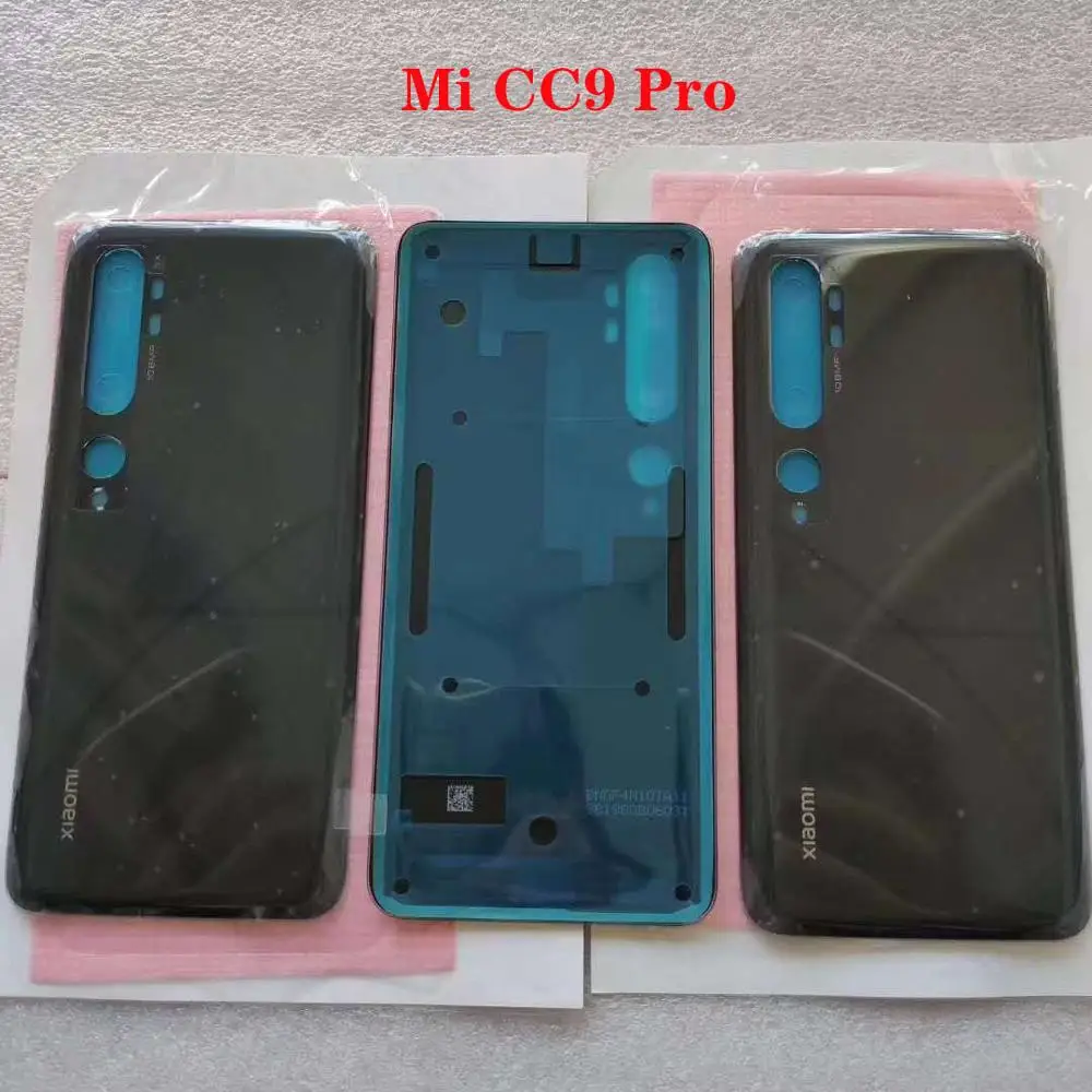 

For Xiaomi Mi CC9 Pro M1910F4E original New Back Battery Cover Glass Housing