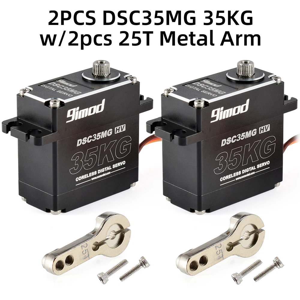 TD-7135MG Waterbestendige Digitale Servo - 35kg - Dubbele As - TD-7135MG
