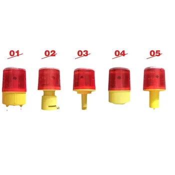 

CHENGYILT Solar Powered Traffic Warning Light Safety Signal Cone beacon Alarm Lamp tower hanging light outdoor solar lamp