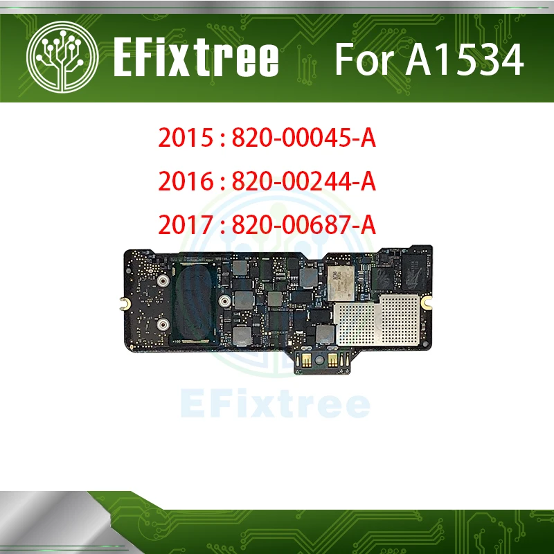 Материнская плата A1534 для ноутбука материнская 820-00045-A 820-00244-A 820-00687-A Macbook Retina 12