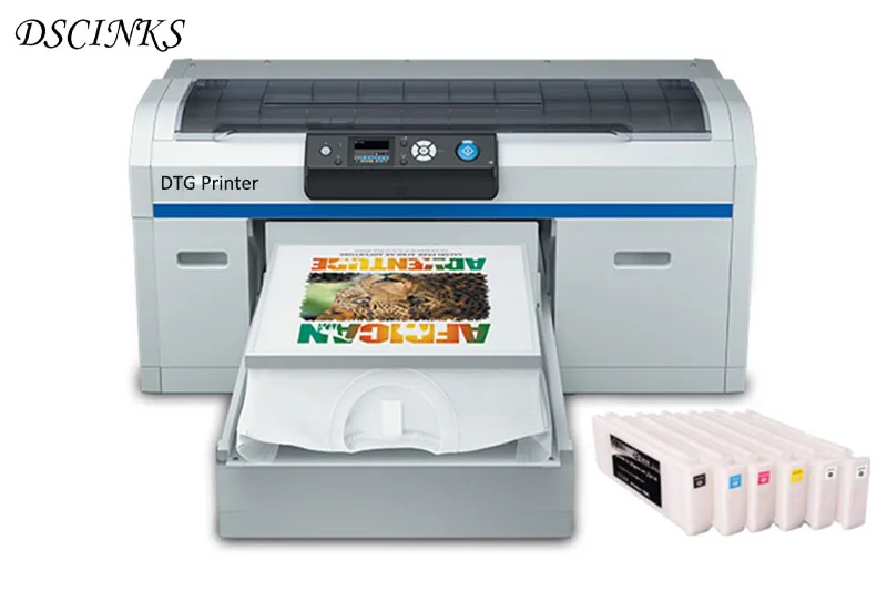 Cartucho de Tinta Compatível para Epson Surecolor F2000 F2100 F2130 F2140 Impressora Completa com Tinta Têxtil Dtg T7251 T7254 T725a1 T725a2 - Imagem 6