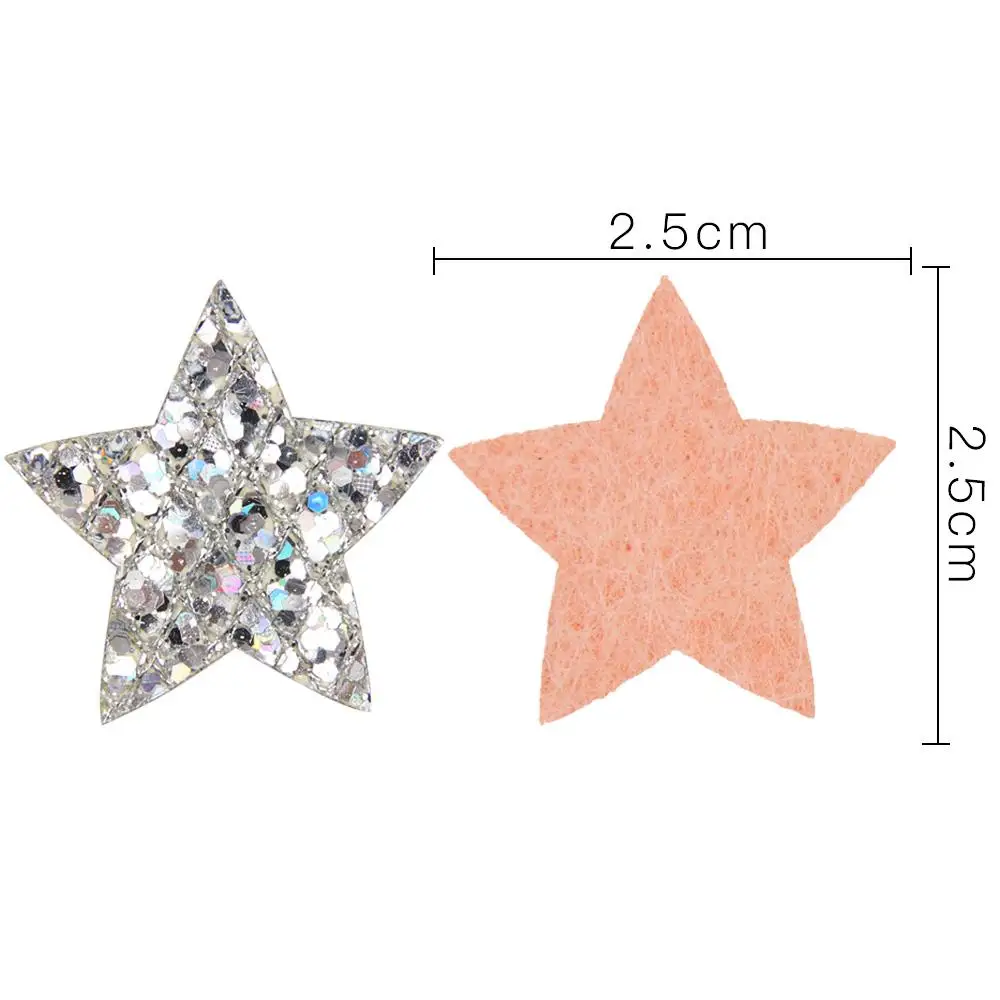 JOJO банты 50 шт. блестящие звезды шапки для DIY ремесла швейная одежда свадебные украшения для волос Рукоделие материал
