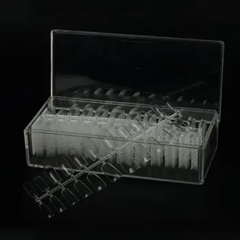 

Short Square False Nail Tips Full / Half Coverage Fake Nail Artificial Nails Art Tips Dual Use Box Pack Fake Nail Polish Tool