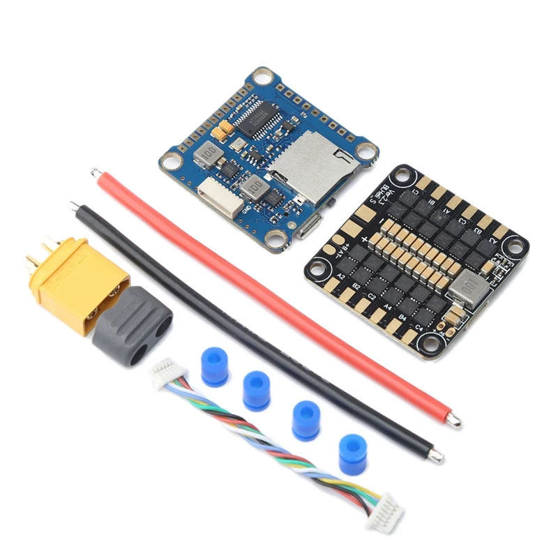 

F4 V3 PLUS Flight Controller&30A ESC 4IN1 Board Built-in Barometer OSD for Racing FPV RC Drone-F4 V3S PLUS