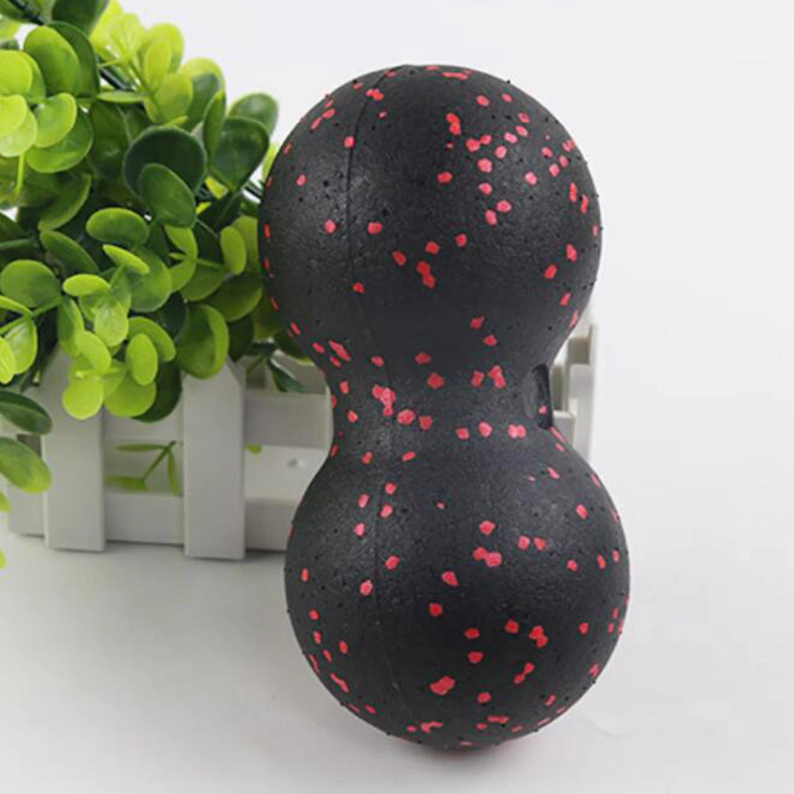 Double Lacrosse Ball, Peanut Shape Self Massage Roller for Back Foot Neck Spine Shoulder Physical Trigger Point Therapy