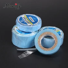 Nunify 3 ярда синий цвет сильная кружевная лента для наращивания волос двойная лента для парика-накладка для волос