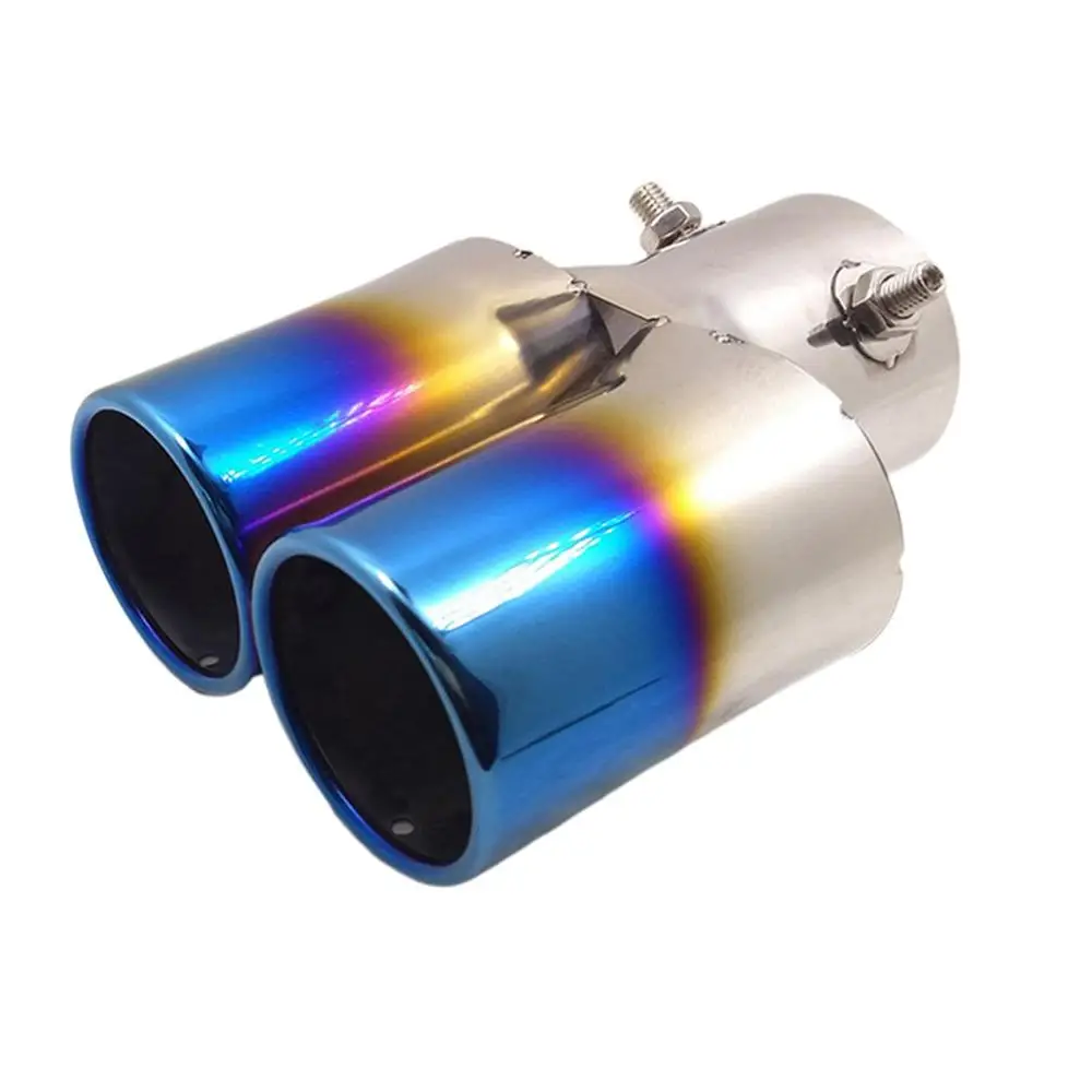 

Universal 704C Blue 6.0 Stainless Steel Top Polishing And Electroplating Process Car Muffler Exhaust Pipe Tail Throat