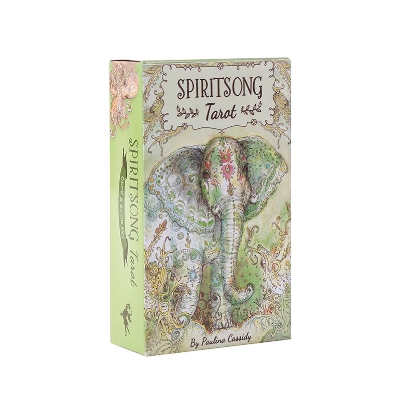 Tarot-Cards-Deck Board-Game Divination Oracle Fate Spiritsong Playing-Card Entertainment