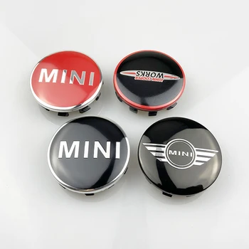 

56MM 20pcs/lot Auto emblem Wheel Center hub Caps badge for mini R50 R52 R53 R56 R57 R58 R59 R60 R61 car styling Auto Covers