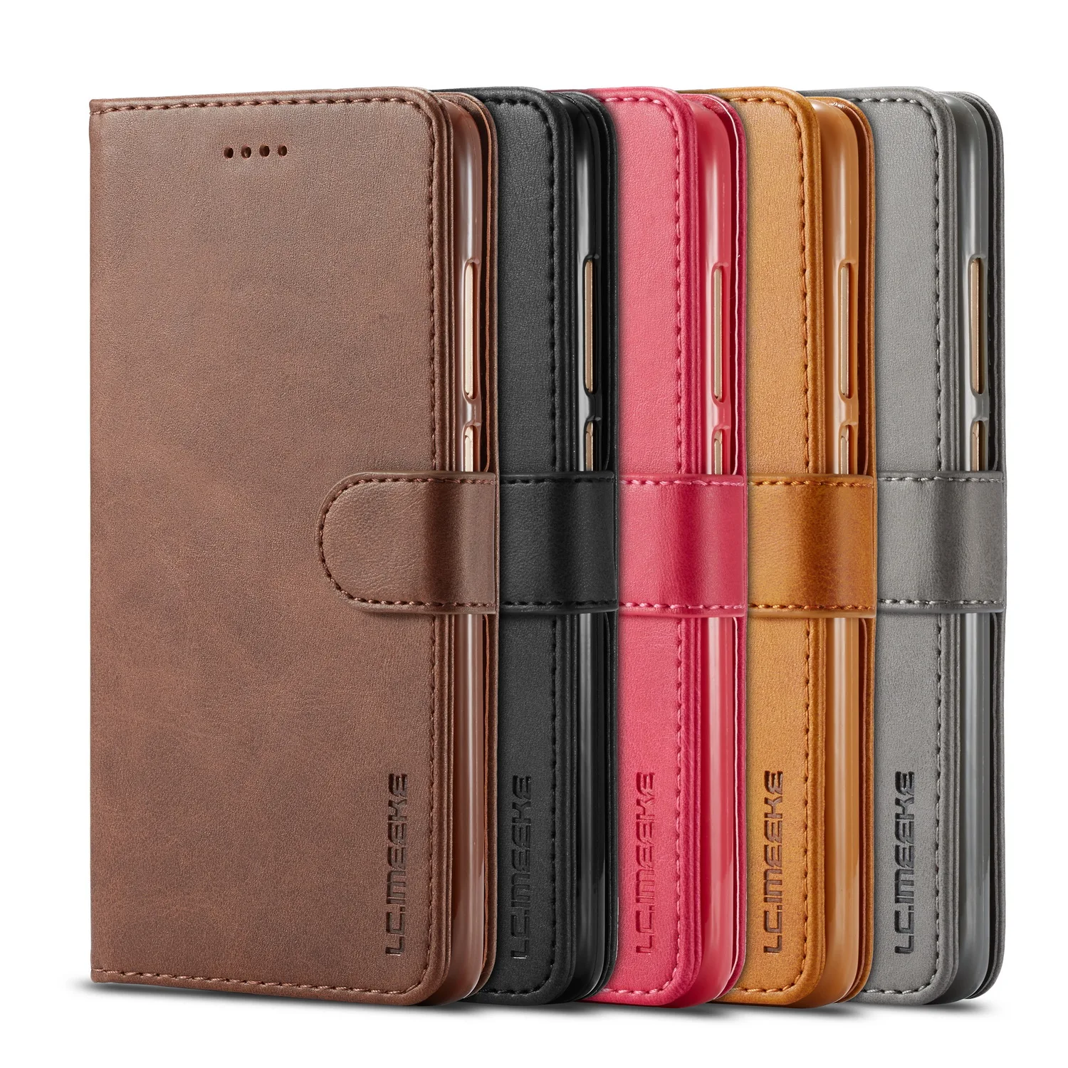 

Leather Wallet Case For Redmi Note4 Case Flip Cover With Card Holder Phone Cases For Redmi Note4X Flip Case Cover Fundas