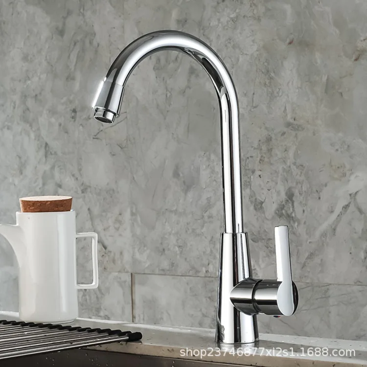 

Hundreds Ridge Spring Wholesale Kitchen Faucet Household Washing Basin Sink Faucet Hot And Cold Mixing Water Dual-Use Rotatable