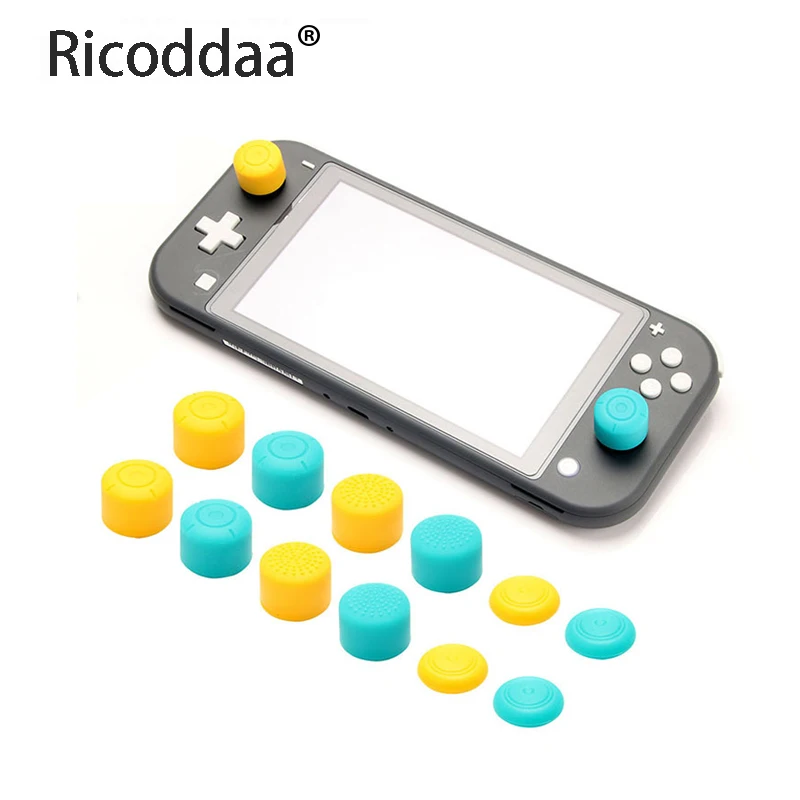 For Nintend Switch Lite Silicone Thumb Grips Mini JoyCon Analog Stick Caps Skin Joystick Grip | Электроника