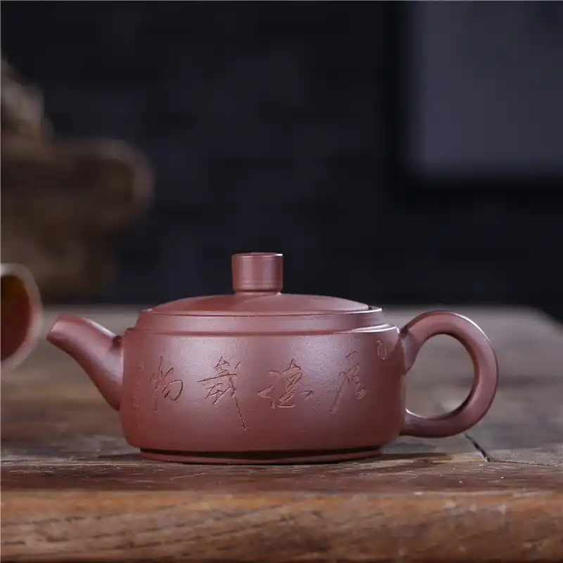 Hot Sale Kung Fu Tea Set Yixing Teapot Litte Pot Lettering Tea Pot Cup Set 120ml Zisha Ceramic Han Pot Chinese Tea Ceremony Gift Teapots Aliexpress - teapots roblox