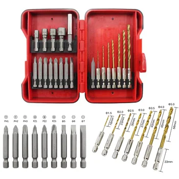 

Woodworking Screwdriver Bits Set Drivers Workshop Hand tools Kit Sockets