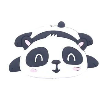 

Cute Cartoon Bear Teether Beads Silicone Pacifier Baby Infant Teething Soother